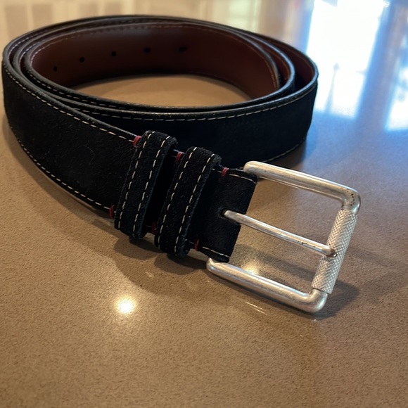 torino Other - Torino mens Black suede belt